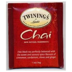 Twinings® of London Chai Tea (Box of 20) Grocery & Gourmet Food