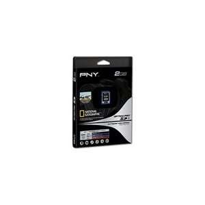   PNY 2GB Optima Pro High Speed Secure Digital Card   133x Electronics