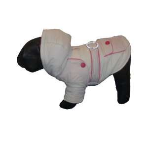    New   Two Tone JEWEL JACKET with Hood by Pet Life