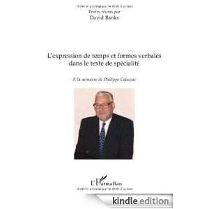   spécialité (French Edition) David Banks  Kindle Store