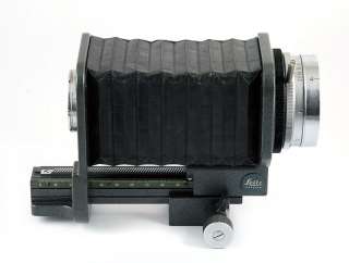 Leica Hektor 125mm f/2.5 Visoflex + Extension bellows  