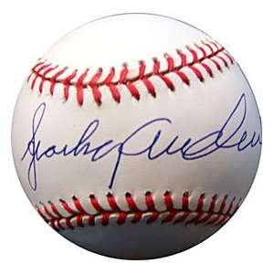 Sparky Anderson Baseball Autographed / Signed (JSA 