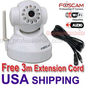 Foscam FI8918W Pan/Tilt IR IP CCTV WiFi Wireless Camera  