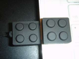 2GB Brick Flash Drive Memory Stick w Lego Bulb Keychain  