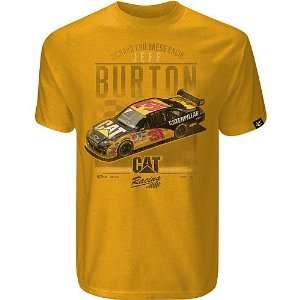  Chase Authentics Jeff Burton Vintage Car T Shirt Sports 