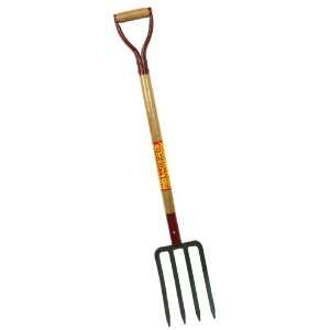   forged Steel Spading fork with Hardwood Handle Patio, Lawn & Garden