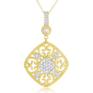   Vermeil Pendent Nice Holiday Gift (Spacial Sale) Genevive Jewelry