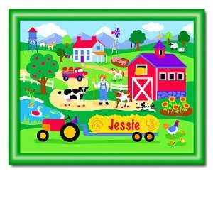  Country Farm Personalized Print