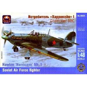   Hurricane Mk I WWII Soviet Air Force Fighter 1 48 Ark Toys & Games