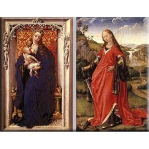   30x23 Streched Canvas Art by Weyden, Rogier van der