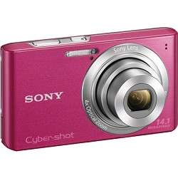 Sony Cyber shot DSC W610 Pink 14.1 MP Compact Digital Camera 