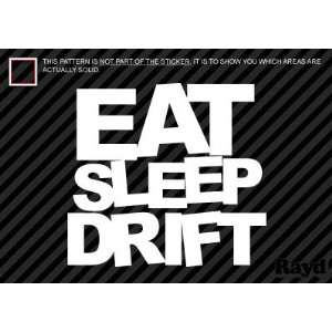  (2x) Eat Sleep Drift   JDM   Sticker #2   Decal   Die Cut 