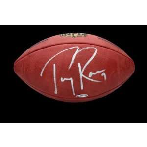  Tony Romo Autographed Football 67865