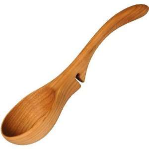  Wooden Lazy Ladle Spoon In Wild Cherry   Right Hand 