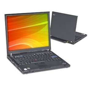  IBM ThinkPad T60 Intel Core Duo Laptop with AC Adapter, Windows XP 