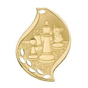  Trophy Paradise Flame Series   Chess Medal 2.25 Sports 