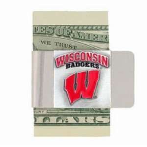  Large Money Clip   Wisconsin Badgers