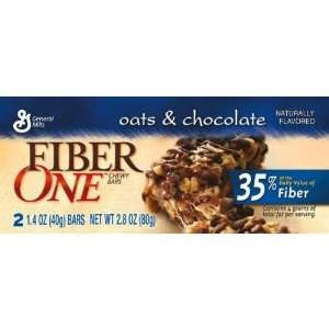 Fiber One Chewy Oats & Chocolate Bar (Pack of 16)  Grocery 