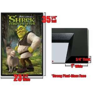   Framed Shrek Poster Forever After Buddies Movie Fr6192