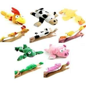   Barnyard Animals with Sound Pig Chicken Cow Duck Frog Toys & Games
