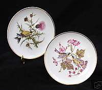 Vintage Lipper & Mann Porcelain Bird Plates Japan  