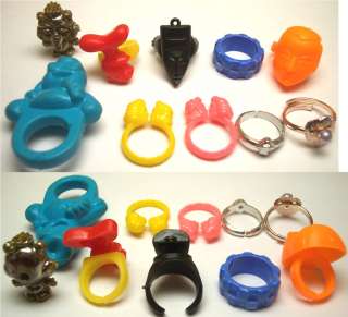 Vintage Toy Ring Auction Last Lot #21 (51) Rings  