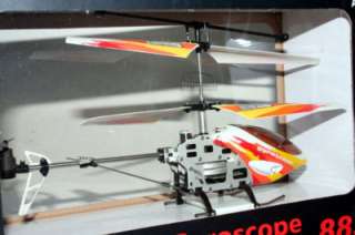 RC HELICOPTER FALCON IX BUILT IN GYROSCOPE 3 CHANNEL  