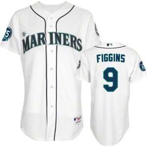  Chone Figgins Jersey Adult Majestic Home White Authentic 