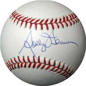  Solly Hemus Signed Baseball