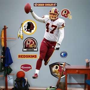  Washington Redskins Chris Cooley Fathead Player Wall Decal 