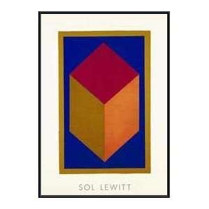   Blue), 1991   Artist Sol Lewitt  Poster Size 39 X 27