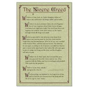  Nicene Creed Large Poster by 
