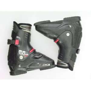  Used Nordica AFX 46 Recreational Black Ski Boots Womens 8 