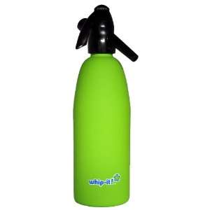  Whip It 1 Liter Soda Siphon, Rubber Coated, Lime Kitchen 