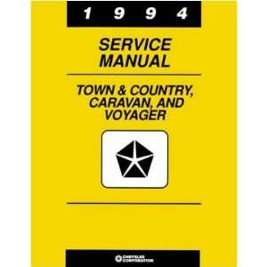    1994 TOWN & COUNTRY CARAVAN VOYAGER Service Manual Book Automotive