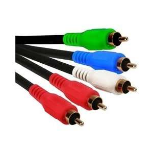  Inland 6 Ft Component Audio/Video Hdtv Cable Corrosion 
