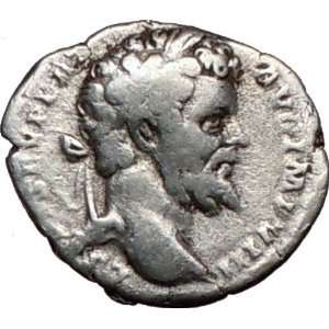  SEPTIMIUS SEVERUS 196AD Silver Rare Authentic Ancient 