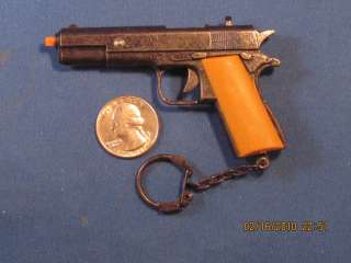 new condition small cap gun key chain pistol 3 1