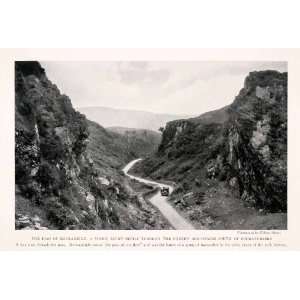  1927 Halftone Print Keimaneigh Pass Sheehy Mountains 