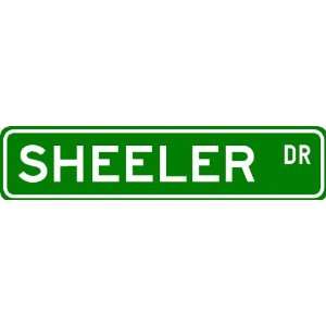  SHEELER Street Sign ~ Personalized Family Lastname Sign 
