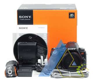 Sony Alpha DSLR SLT A55 Camera Black+16GB+6Gifts+Wty  