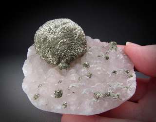 Pyrite Balls on Fluorite, Jiangxi, China  