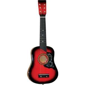  25 Childrens Mini RED Acoustic Guitar / Kids Musical 