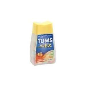 Tums Extra Str Antacid Chewable Tabs Assorted TROPICAL FRUITS Flavor 