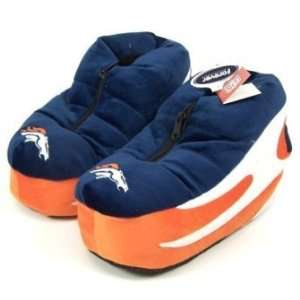    Denver Broncos Plush NFL Sneaker Slippers