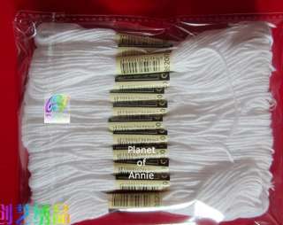 447 Skeins Cross Stitch Embroidery Thread Floss 6 Strand DMC Color 