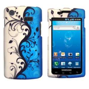 Blue Vines Hard Case Phone Cover Samsung Captivate i897  