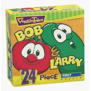  VeggieTales Puzzle Boy & Larry   24 Pieces Toys & Games