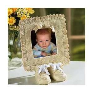  Baby Booties with Photo Frame 