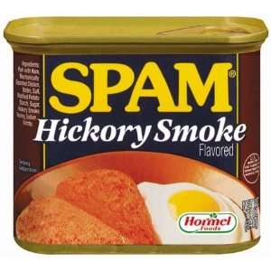 Spam Smoked Luncheon Meat   12 Pack  Grocery & Gourmet 